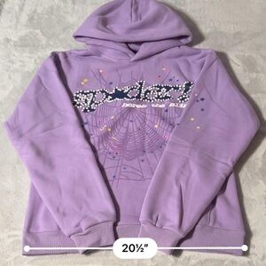 Spider lavender Hoodie